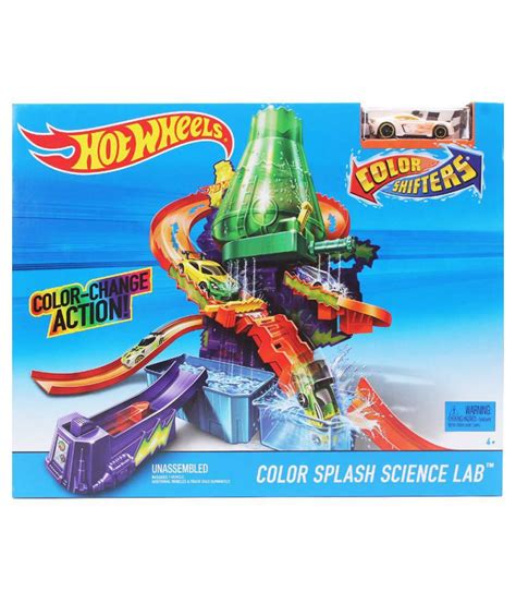 Hot Wheels Shifters Color Splash Science Lab Playset - Buy Hot Wheels ...