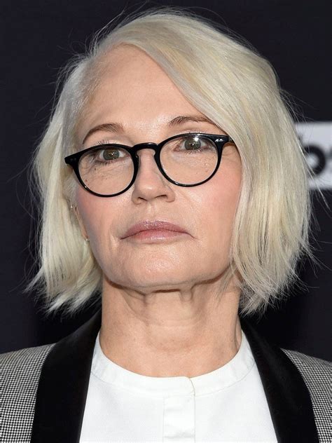 Download Producer Ellen Barkin White Hair Wallpaper | Wallpapers.com
