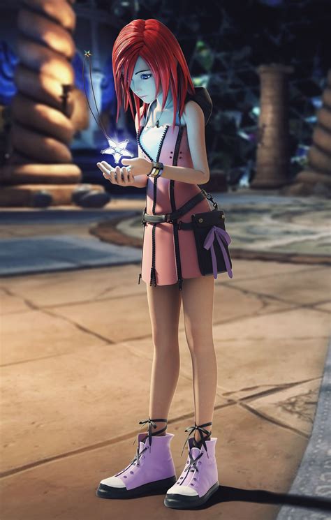 Kingdom Hearts, Kairi (Kingdom Hearts), 3D, deviantART | Kairi kingdom ...