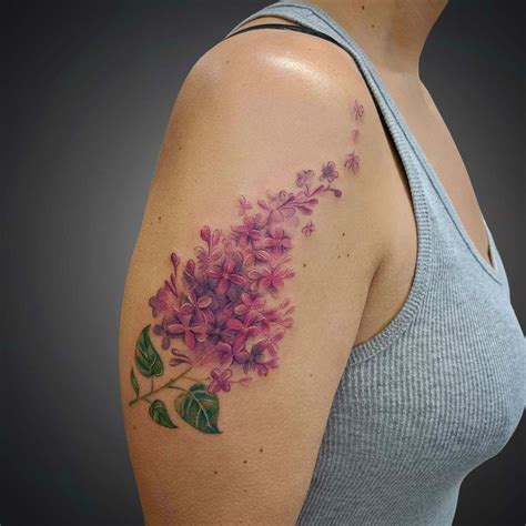 Top 20 Lilac Tattoo Ideas and Their Symbolisms | Lilac tattoo, Tattoos ...