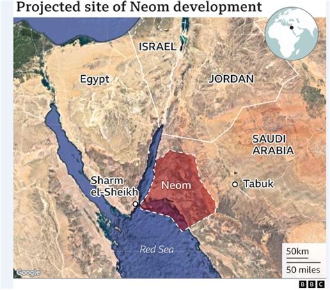 neom map watts