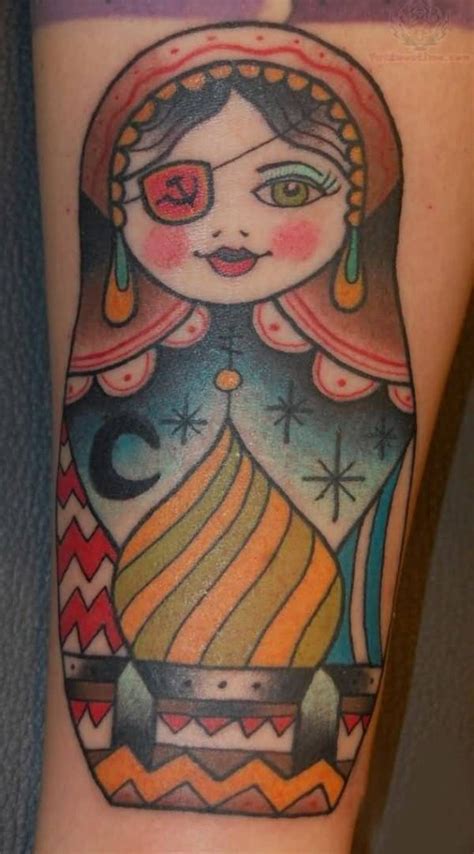 42 Cool Matryoshka Tattoo Designs With Meanings and Ideas 9