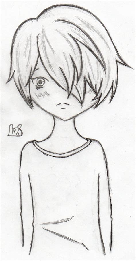 easy anime boy drawing  paintingvalleycom explore collection