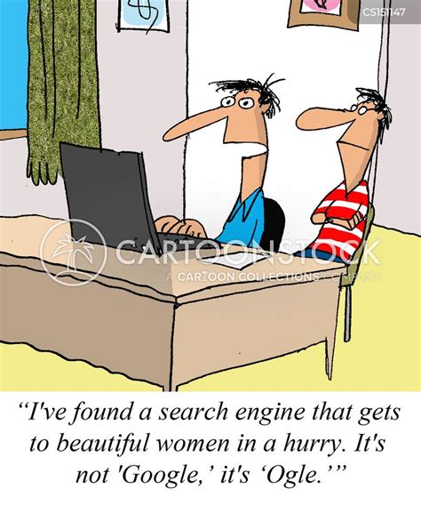 Ogling Cartoons and Comics - funny pictures from CartoonStock