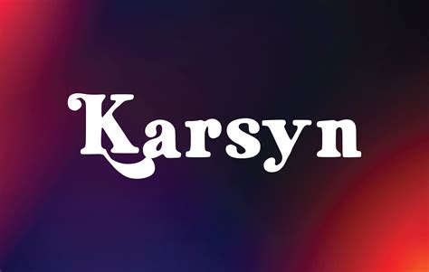 Karsyn Font by moonlight craft · Creative Fabrica