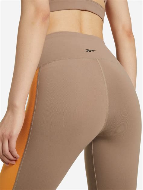 Легинсы женские Reebok коричневый цвет — купить за 21240 тг со скидкой ...