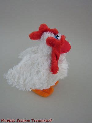 Small CAMILLA CHICKEN PLUSH DOLL Muppets 4" Sababa Toys 2003 Mini | #371635127