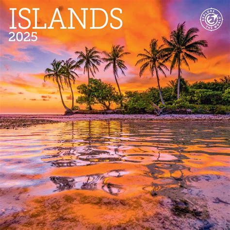 Islands 2025 Mini Wall Calendar - Calendars.com