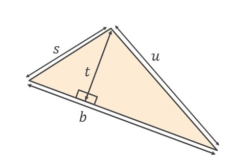 Use trigonometry to find the perpendicular height of a triangle | Oak ...