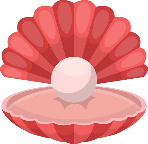 sea shell  pearl clipart design illustration  png
