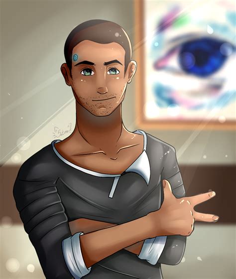 dbh markus fanart  satina  deviantart