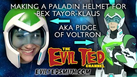 Making a Paladin helmet for Bex Taylor- Klaus AKA Pidge of Voltron ...