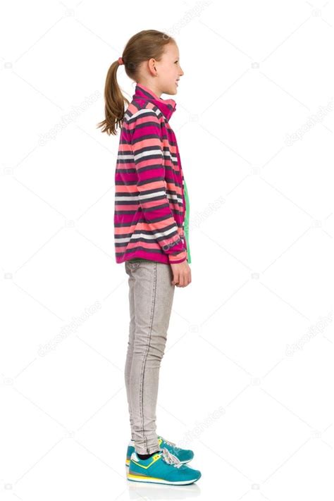 Teen Girl Side View — Stock Photo © studioloco #104547768