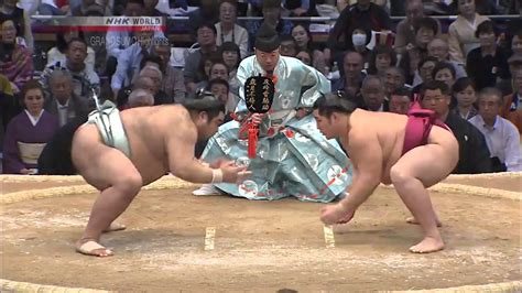 GRAND SUMO November 2016 Day 1 Highlights - YouTube