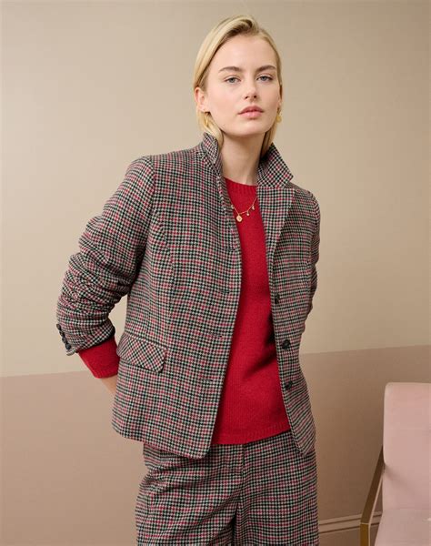 houndstooth jacket women 10