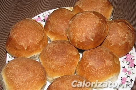 Булочка отрубная с маслом - калорийность, состав, описание - Calorizator.ru