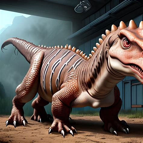 Carnotaurus, realistic, spielberg style - Arthub.ai