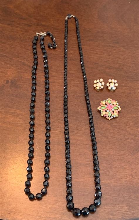 Vintage austrian crystal jewelry - Gem