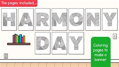 Harmony Day & Harmony Week Activity Sheets, Printable PDF Coloring
