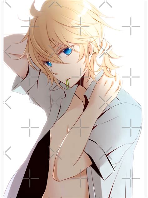 "Mikaela Hyakuya Seraph of the end Artwork" Sticker for Sale by hondart ...