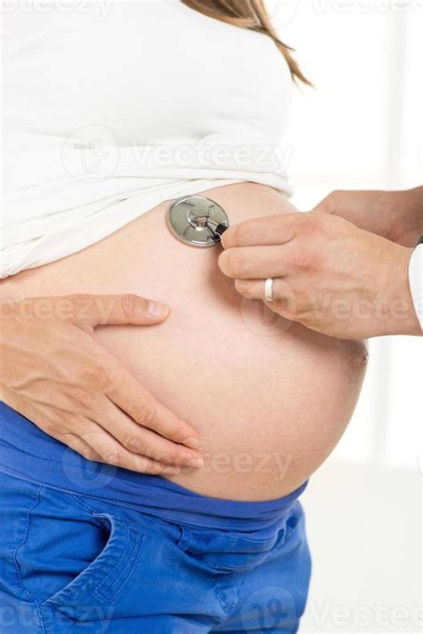 pregnant belly view  stock photo  vecteezy