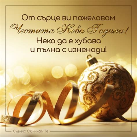 Честита нова година 2021 - Слънчо Обичкам Те