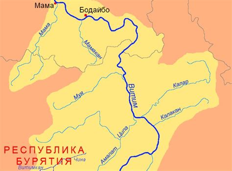Река Витим: характеристики, применение и интересные факты