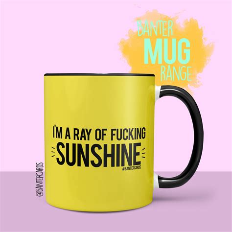 I'M A RAY OF FUCKING SUNSHINE MUG