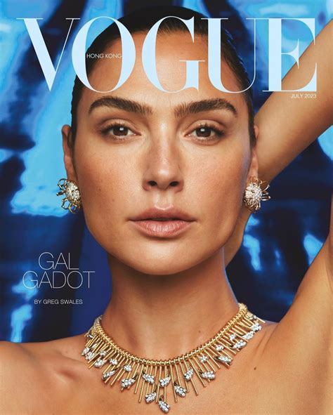 Gal Gadot Dazzles on Vogue Hong Kong July 2023 Cover