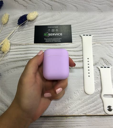 Купить Чехол для Apple AirPods Silicone Case (сиреневый) в магазине 3G ...