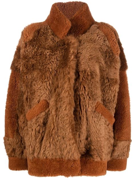 IRO Malna Textured Oversized bi-colour Jacket - Farfetch