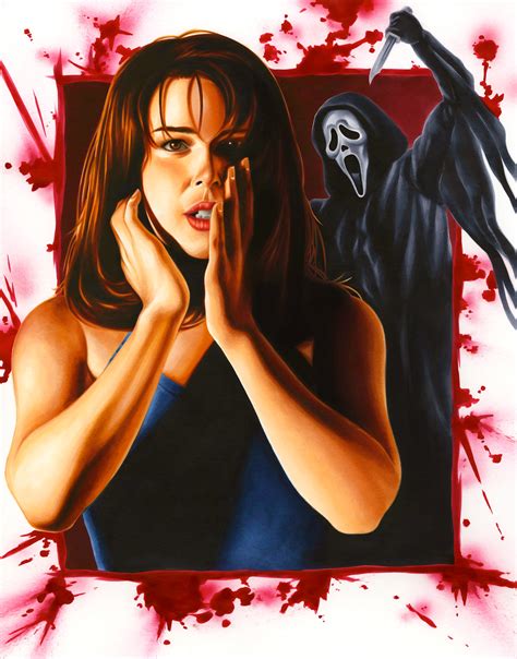 scream sidney prescott  behance