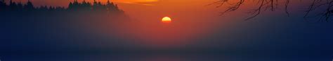 5760x1080 Resolution Colorful Lake And Sunset 5760x1080 Resolution ...