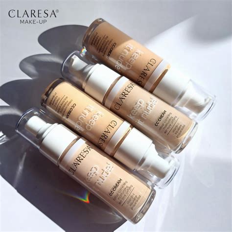 Тональный крем для лица увлажняющий Keep It Nude Claresa тон 102 Warm ...