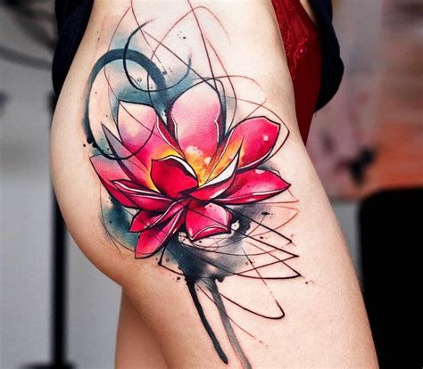 Lotus Flower tattoo by Uncl Paul Knows | Photo 20838