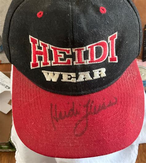 HEIDI FLEISS SIGNED Hat - "HEIDI FLEISS" autographed | #3927855769