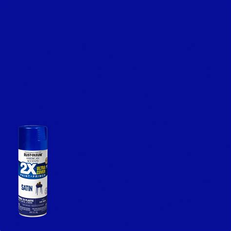 Ink Blue, Rust-Oleum American Accents 2X Ultra Cover Satin Spray Paint