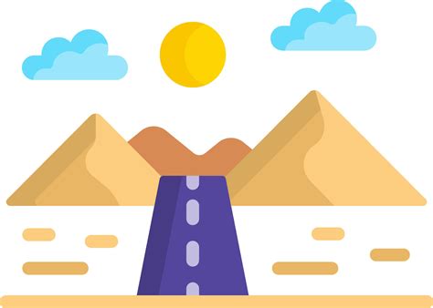 road illustration design  vector art  vecteezy
