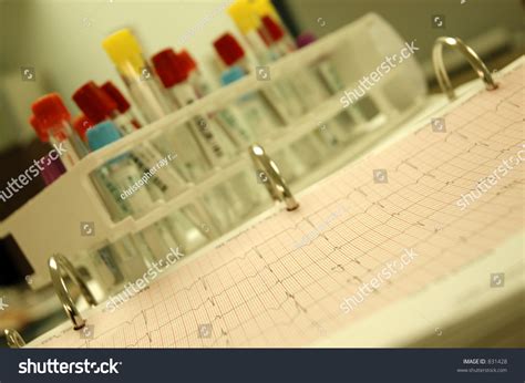 ecg graph stock photo  shutterstock