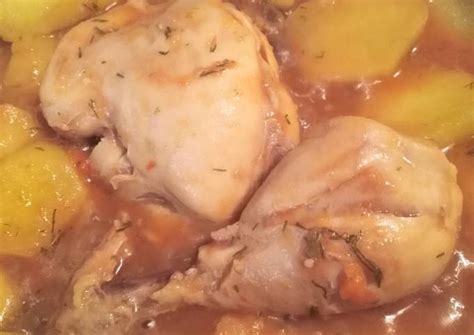 Sudado de pollo con papas!! 🍗 Receta de Ana Maria Pedraza 🌸- Cookpad