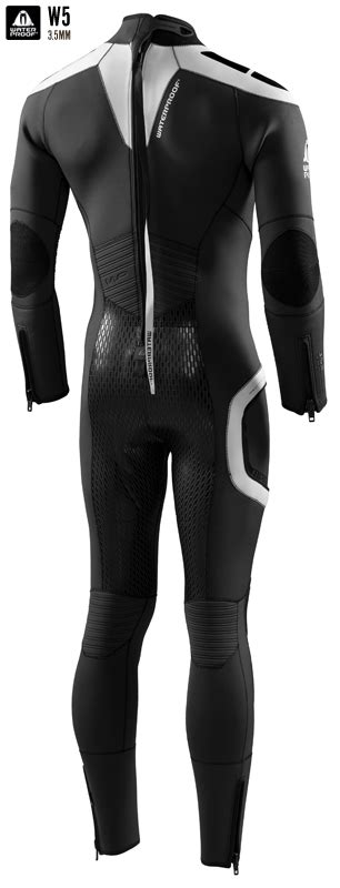 Waterproof UK : W5 Rear Entry 3.5mm Full Wetsuit