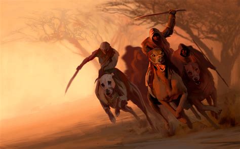 ArtStation - всадники