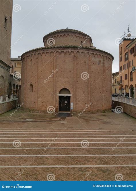Rotonda of San Lorenzo in the Historic Center of Mantua Editorial Stock Image - Image of chapel