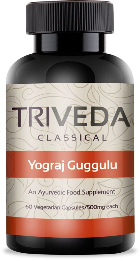 Ayurvedic Yograj Guggulu Capsules | Triveda