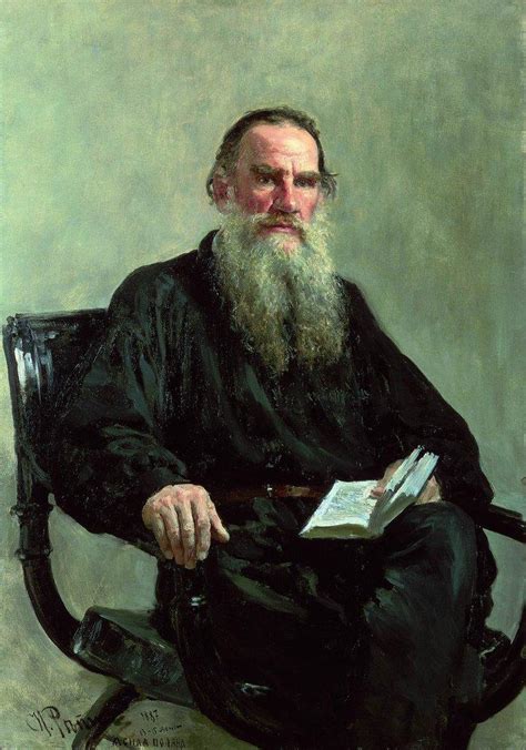 Портрет Льва Толстого, Репин, 1887
