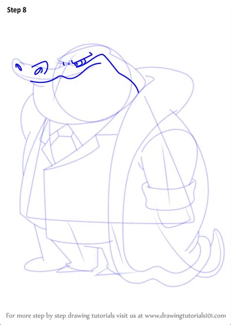 Learn How to Draw Mr. Big from Top Cat (Top Cat) Step by Step : Drawing ...