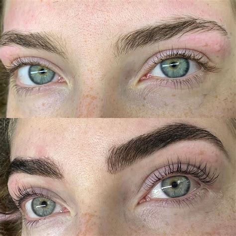 ℬ𝓁𝒾𝓃𝓀 ℬℯ𝒶𝓊𝓉𝓎 on Instagram: "Before and after her lash lift, lash tint ...