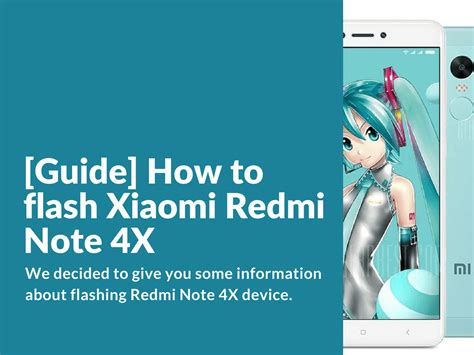 How to Flash Redmi Note 4X with EDL or MiFlash Tool - Xiaomi Firmware