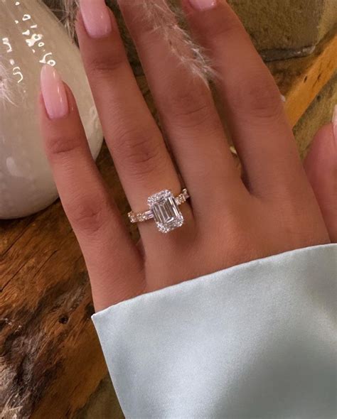 3ct diamond ring emerald cut 10
