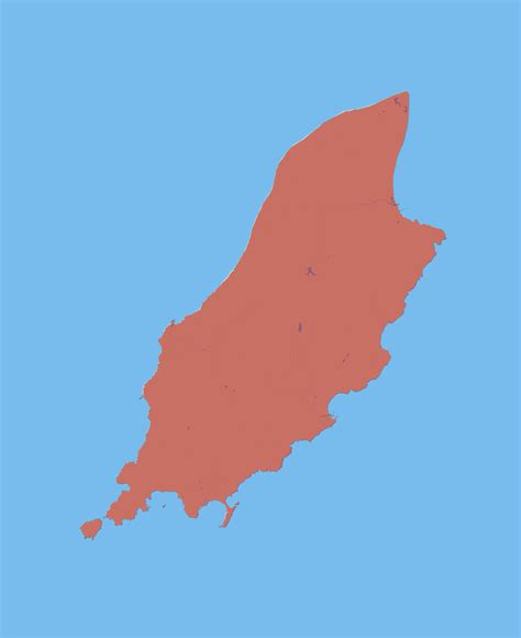 Isle of Man: Maps, Population & Statistics